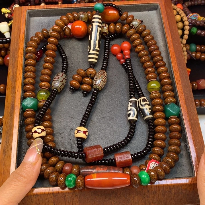 星月菩提吊坠菩提