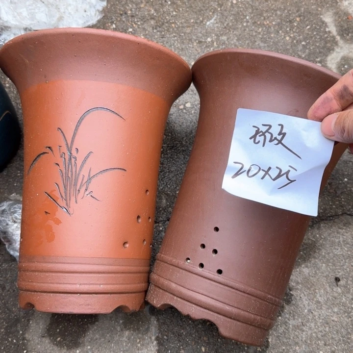 紫砂花盆特价清仓