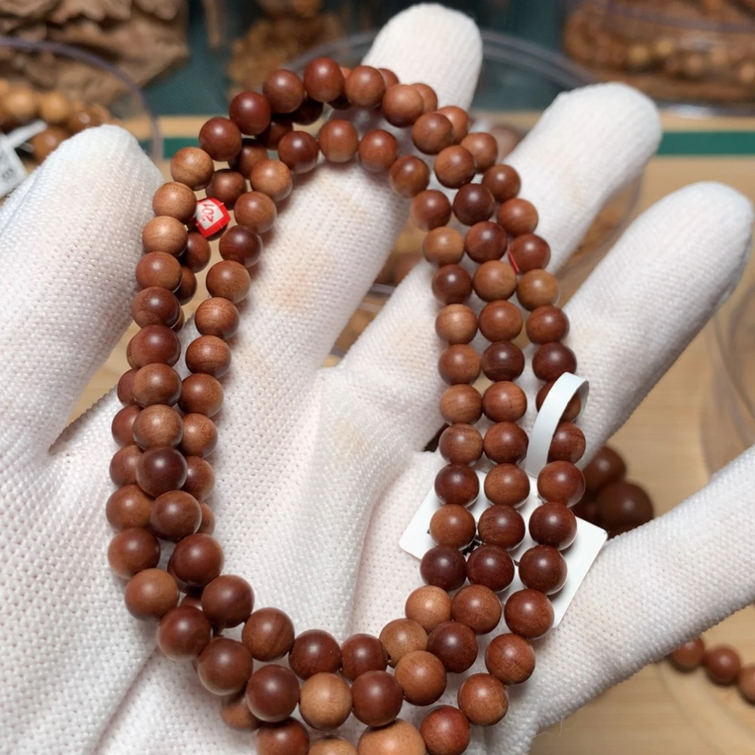檀香木手串/手链迈索尔老山檀6x108微瑕