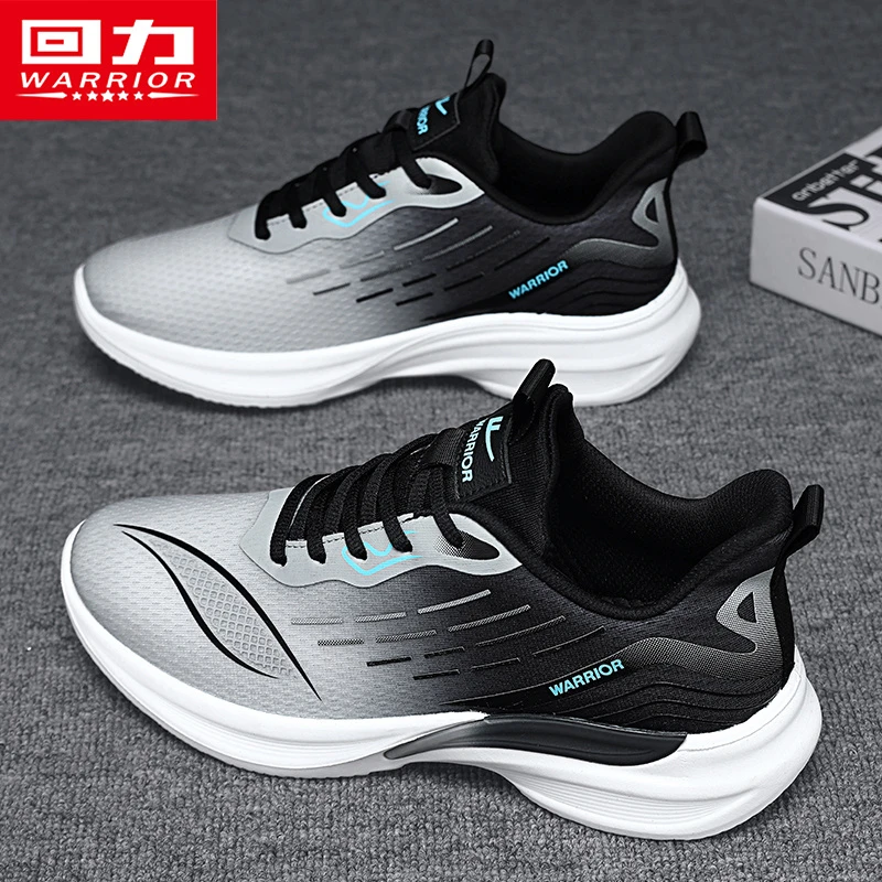 回力男鞋运动鞋2025春季情侣网面轻便防滑透气休闲软底跑步鞋子男