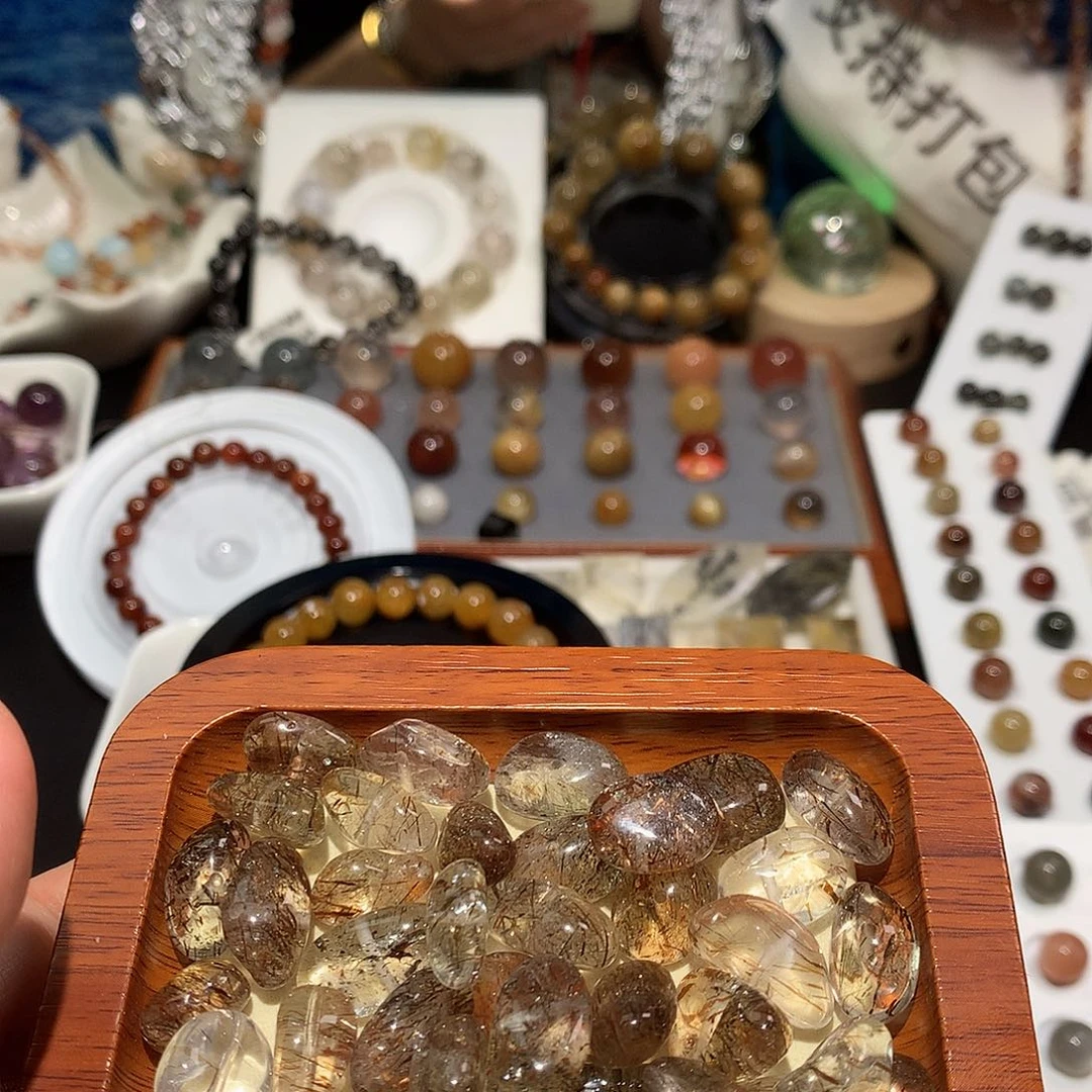 水晶颈饰未镶嵌多样化发4个067