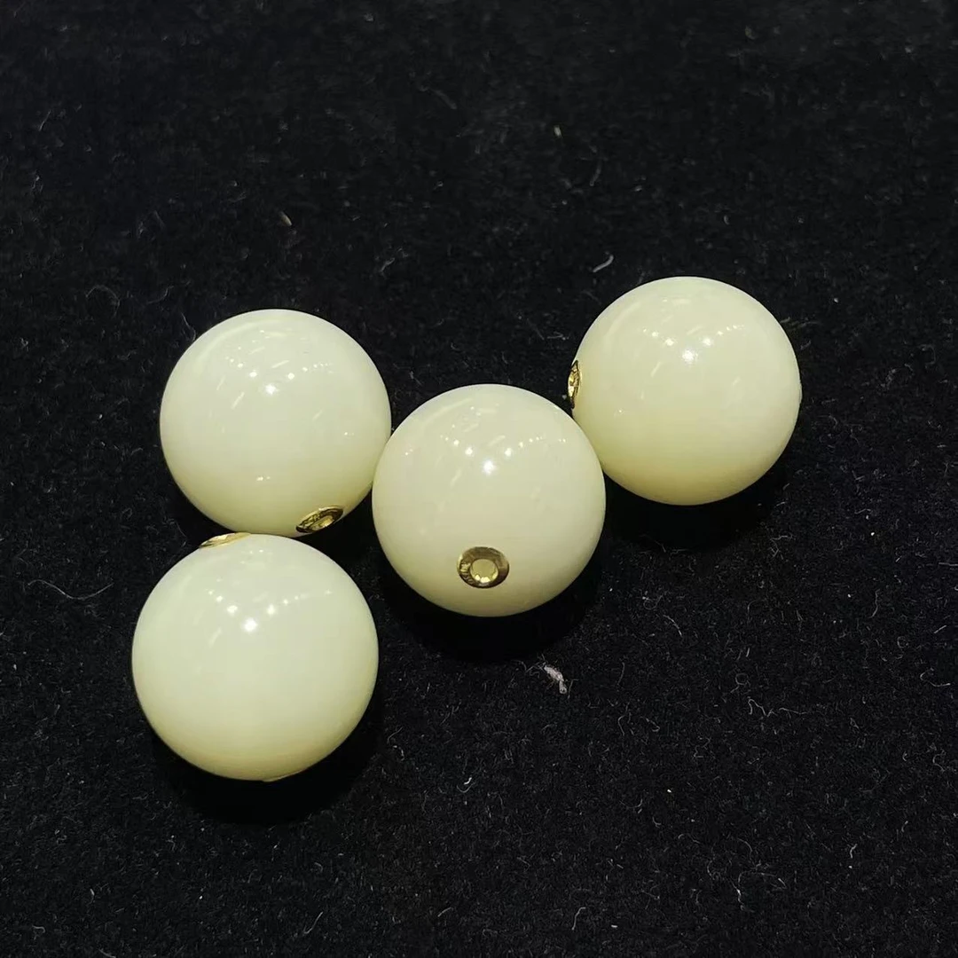 【菲菲】18k和田玉玉路路通单珠多样性发其一@k