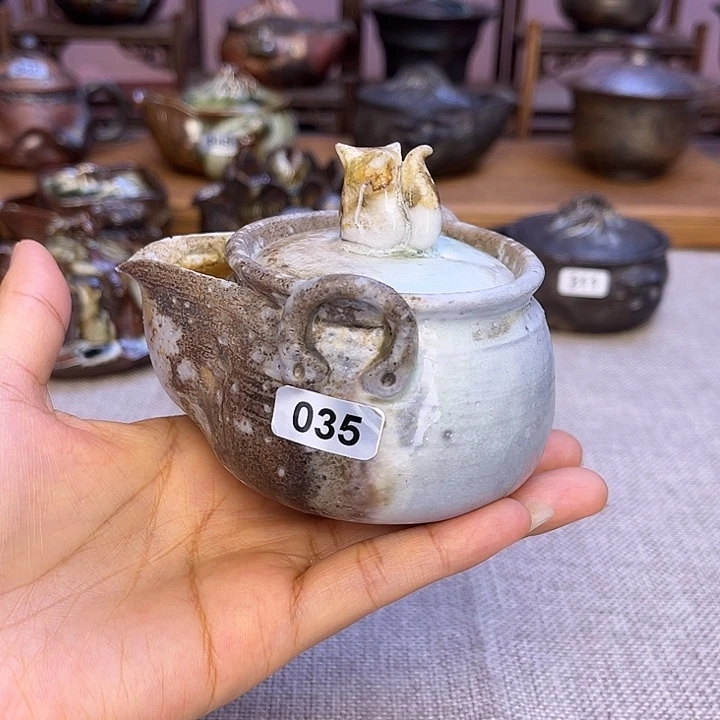 裸柴烧手工陶瓷茶器