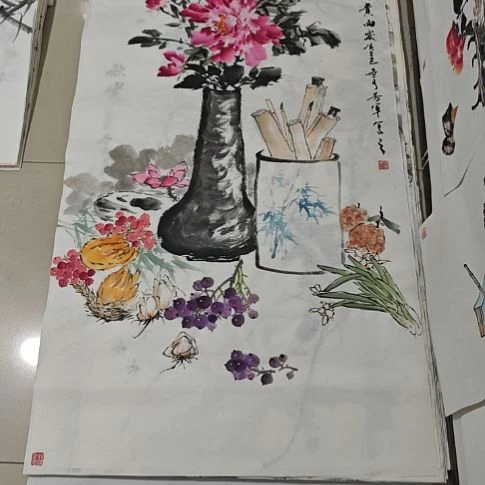 国画张芳军老师作品