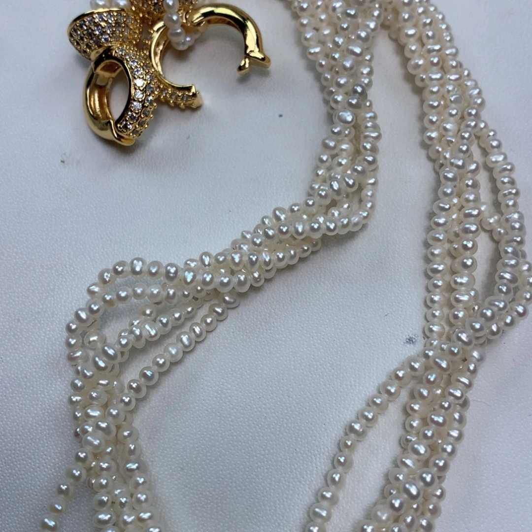 淡水珍珠项链未镶嵌