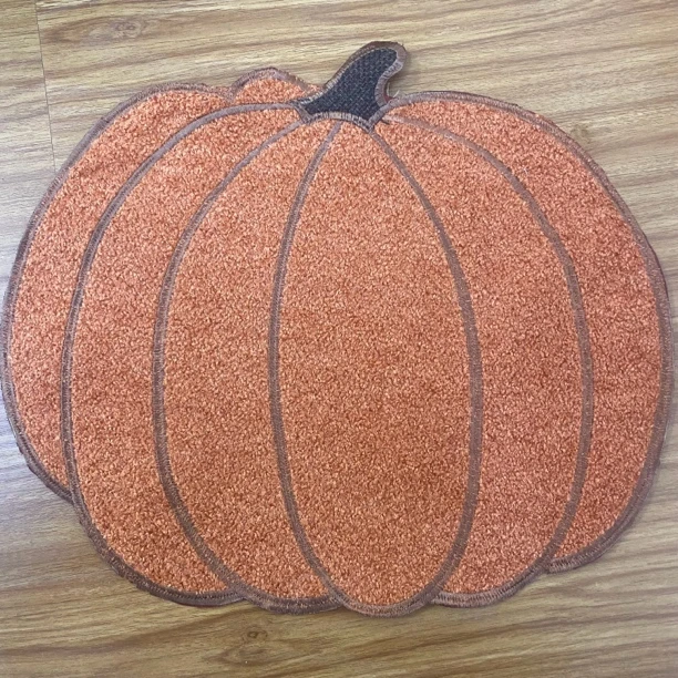 38厘米南瓜毛线绣刺绣盘垫两个装