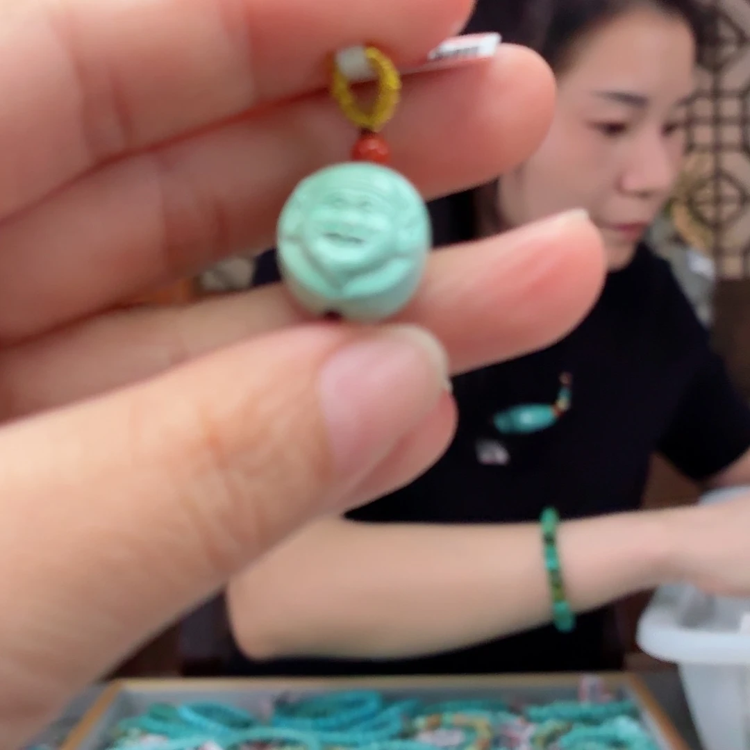 未镶嵌绿松石珠宝奇石