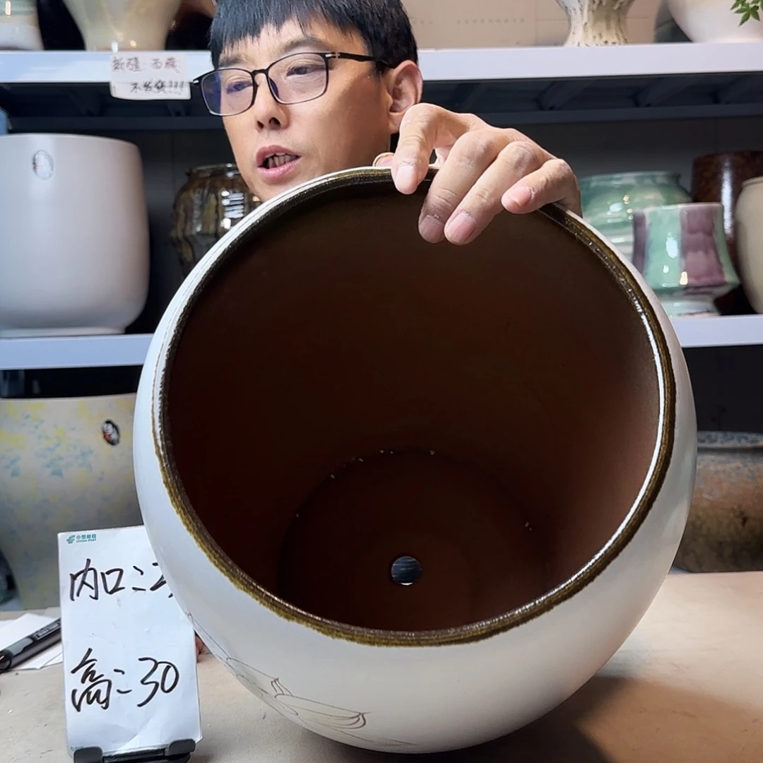 23@30 紫砂花盆尺寸