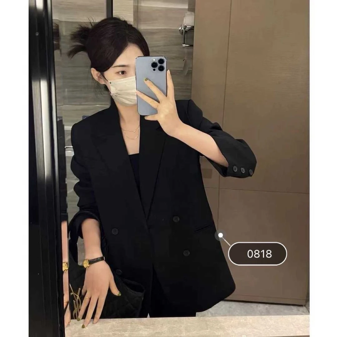 【付总】“高级气场”气质简约设计感西装F0004