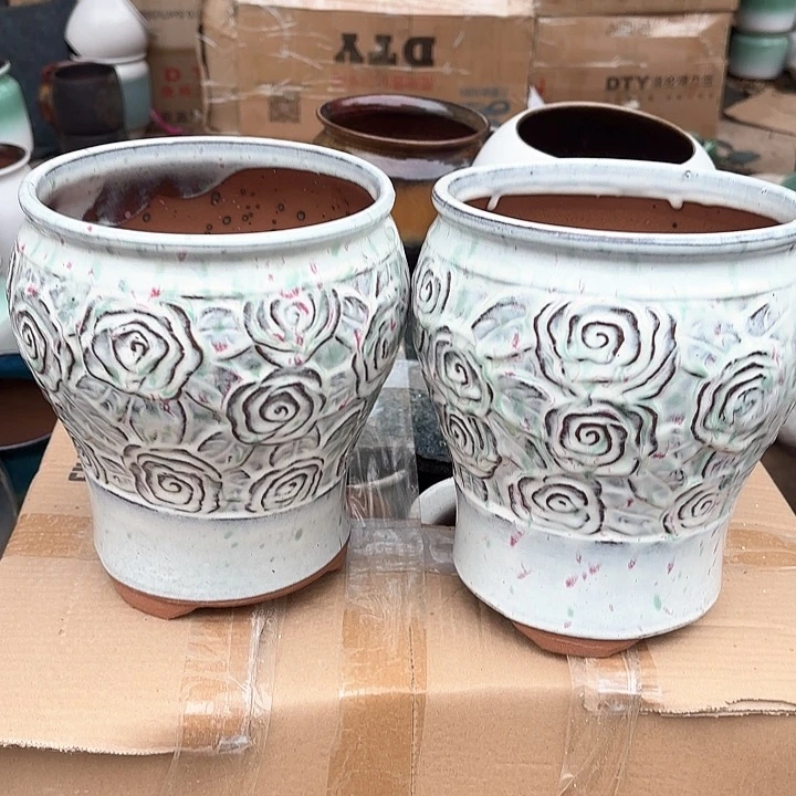 紫砂茶碗精品两个口径18高度22