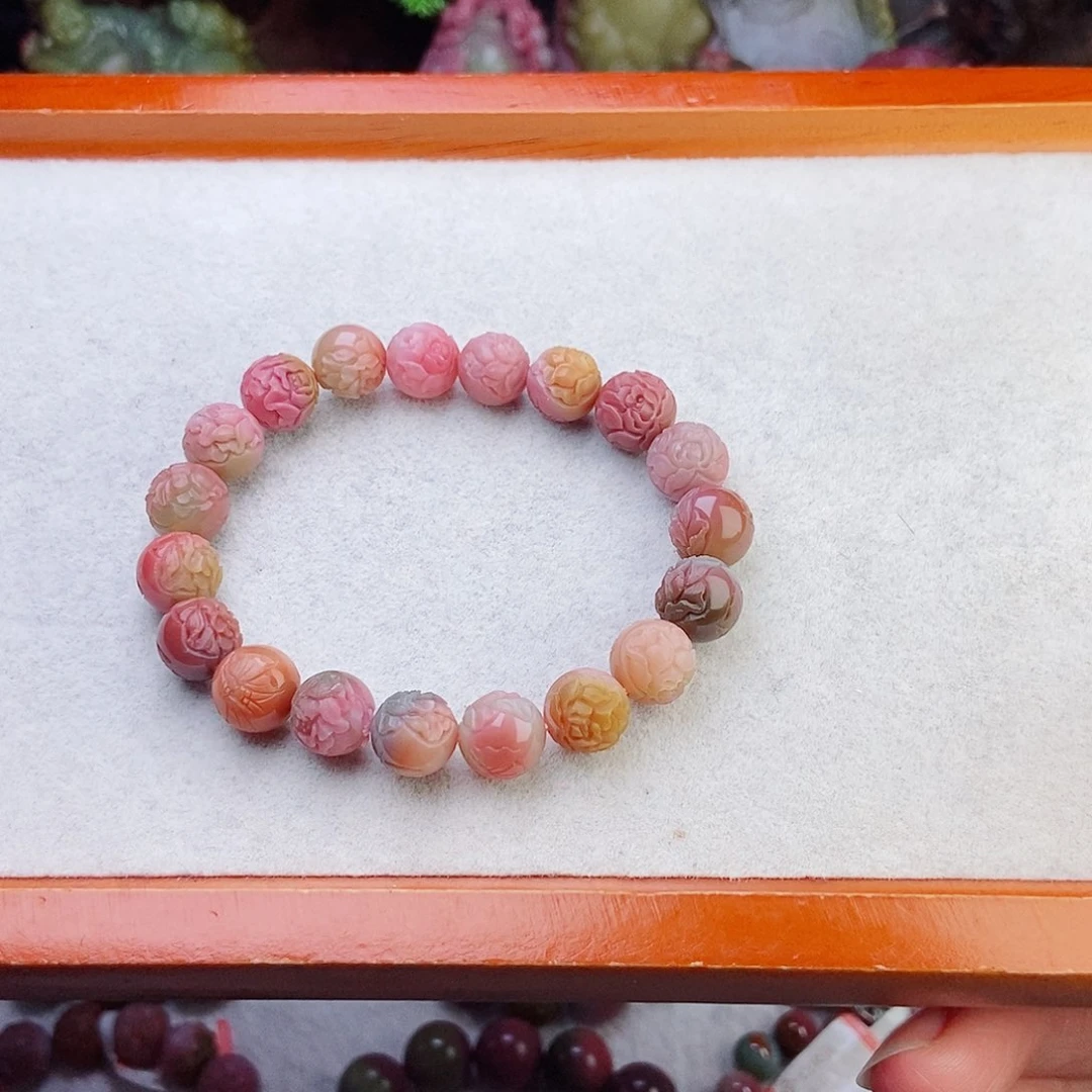 未镶嵌石英质玉（盐源）珠宝半成品