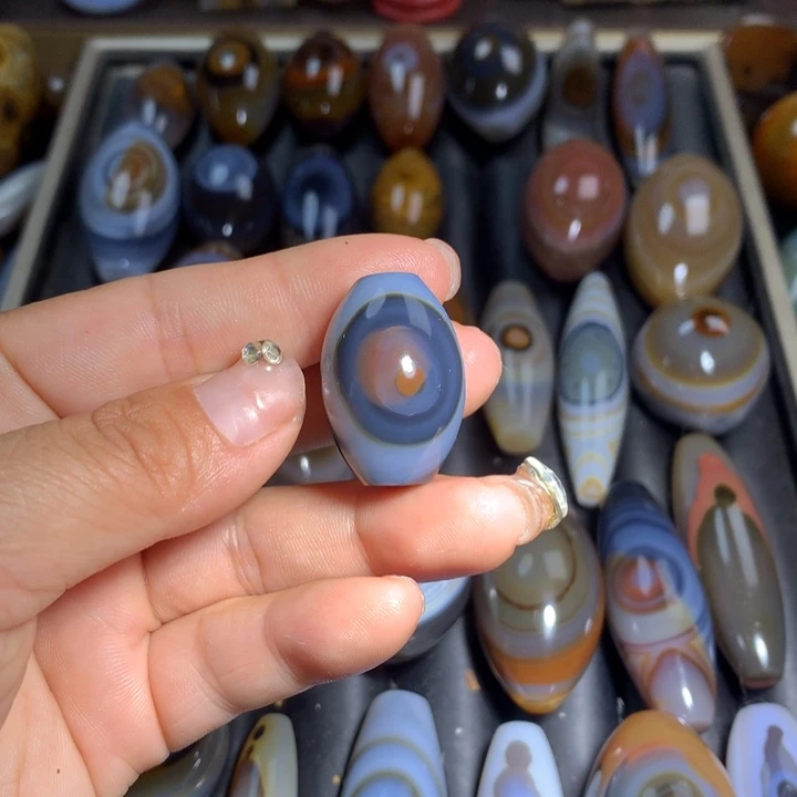 玛瑙/玉髓颈饰未镶嵌跟****羊吊坠