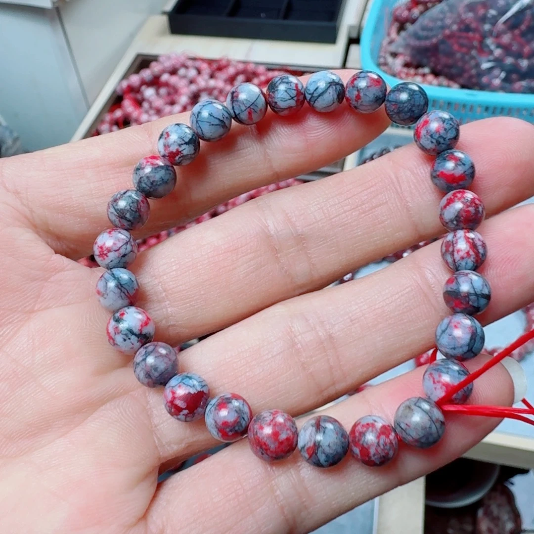 天然辰砂原石卡7//14.1克