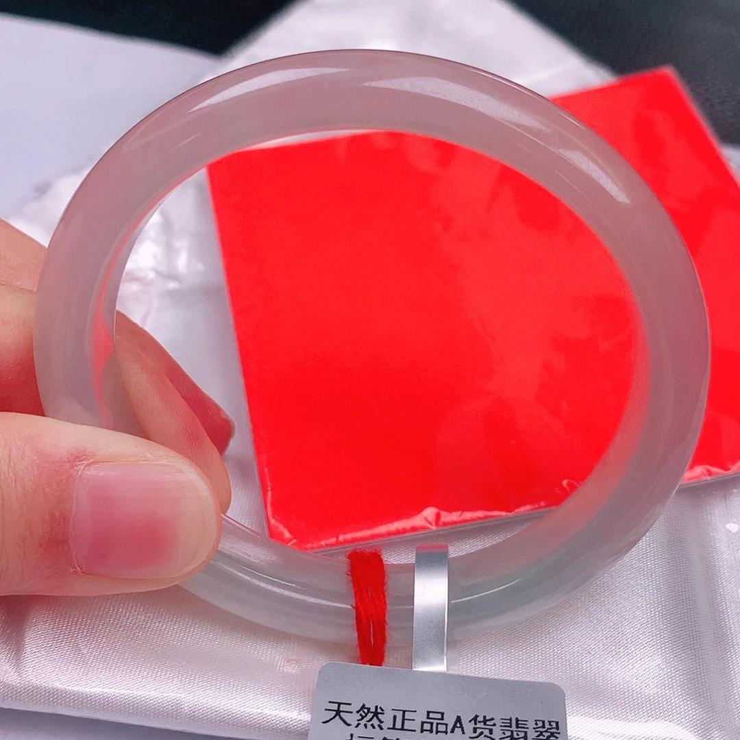 翡翠未镶嵌手镯缅甸天然a货翡翠手镯