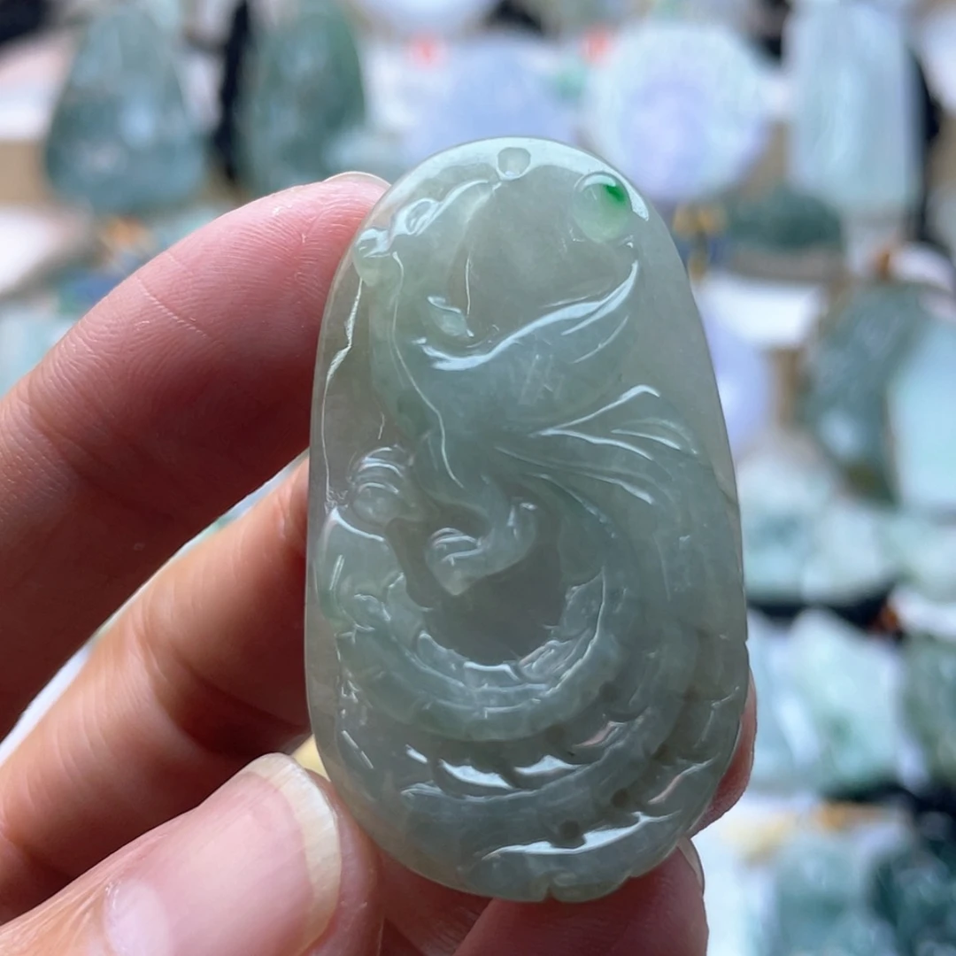 【闪购商品】颈饰未镶嵌翡翠凤牌