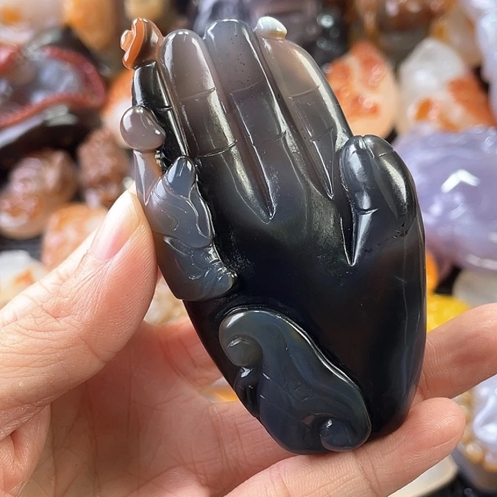 未镶嵌天然玛瑙/玉髓