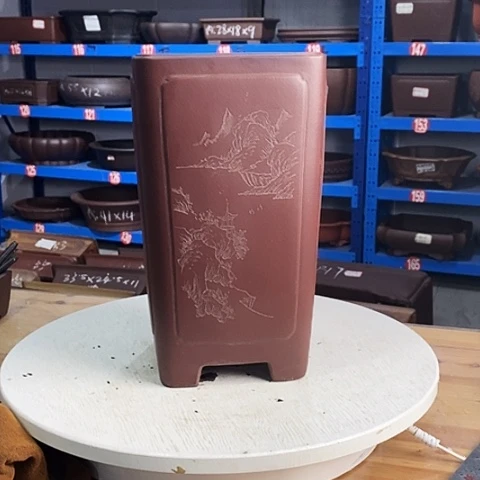 多***！紫砂花盆宜兴紫砂文化艺术