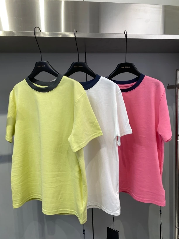 夏季百搭白色短袖T恤