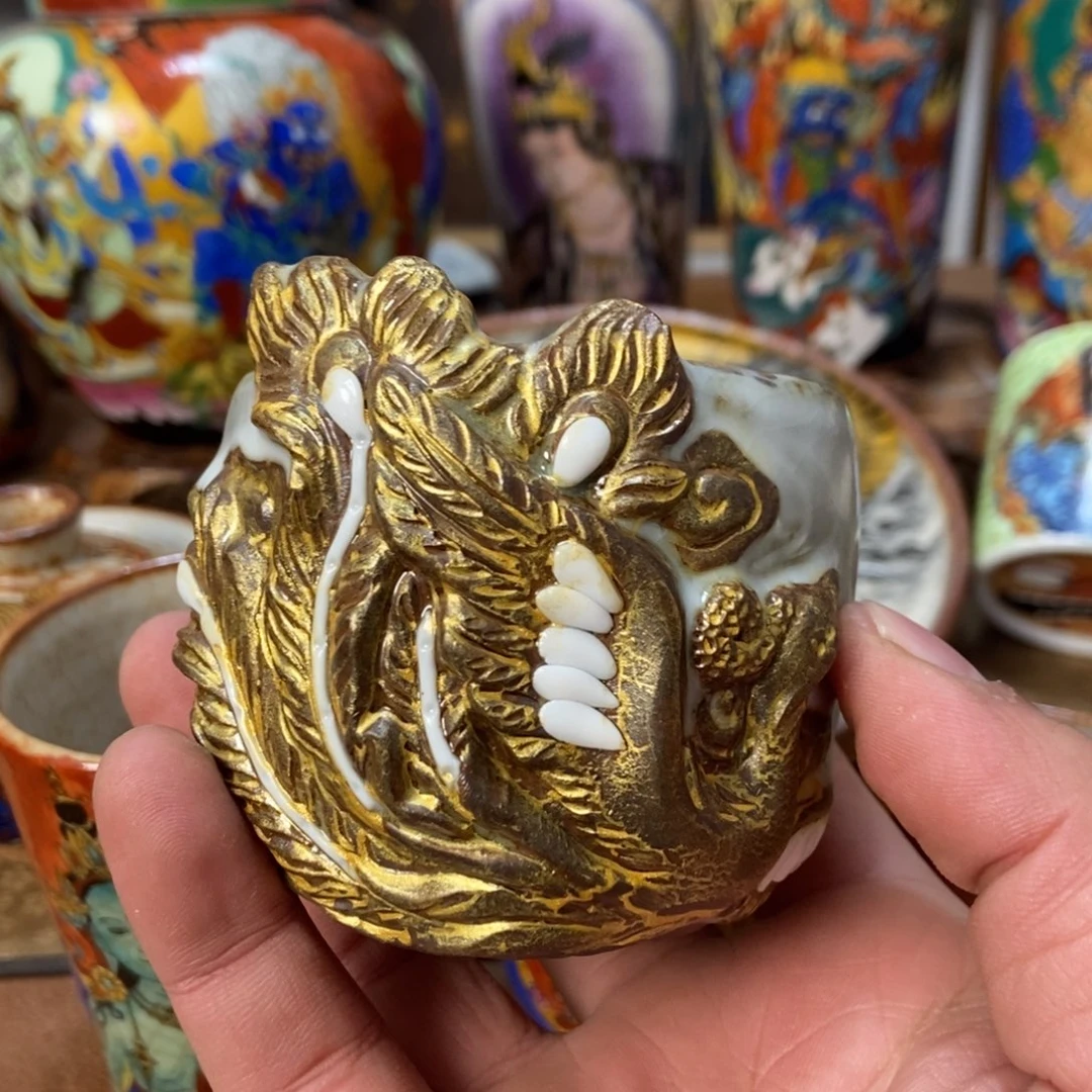 手工制作的一个凤杯