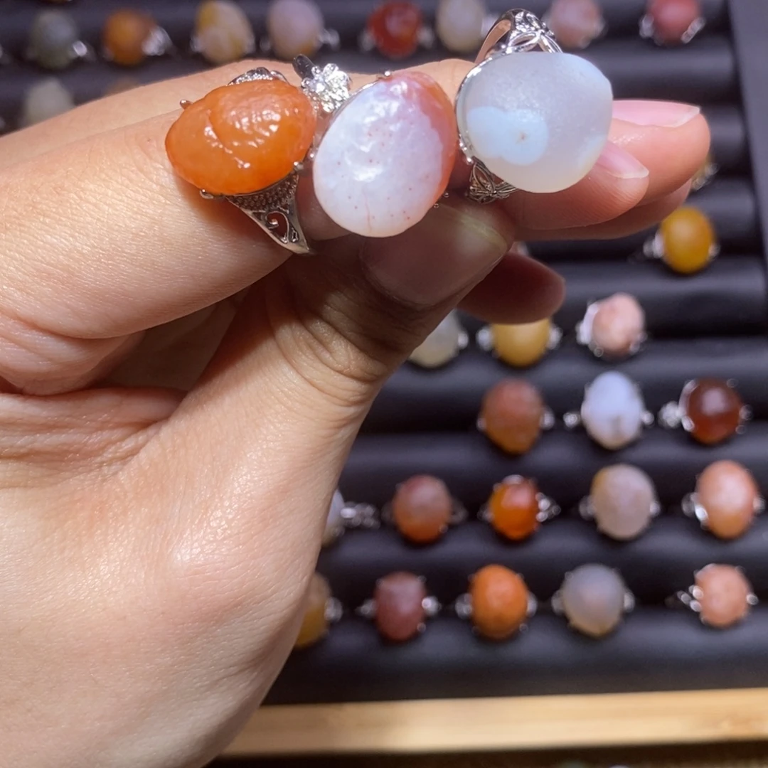 秀***孃玛瑙/玉髓合金手链