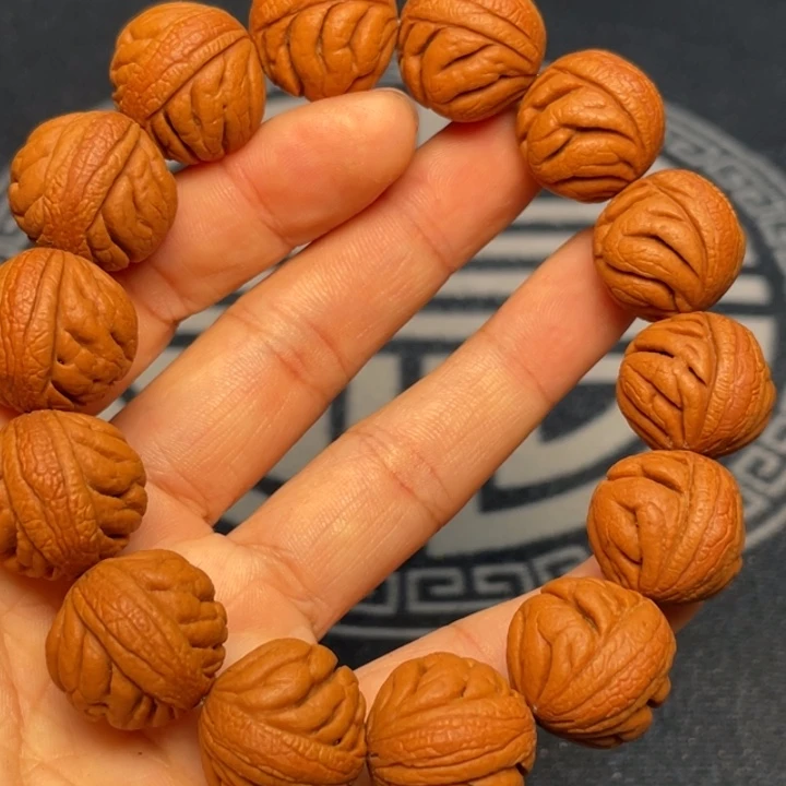 桃核手串龙纹桃核1