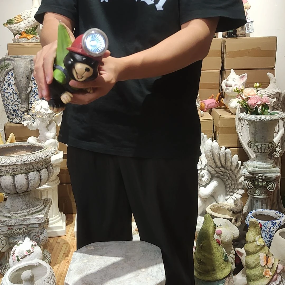 合成树脂小黑熊树挂