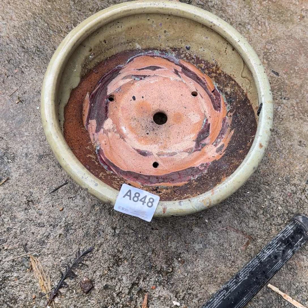 段泥花盆老*848瑕疵品