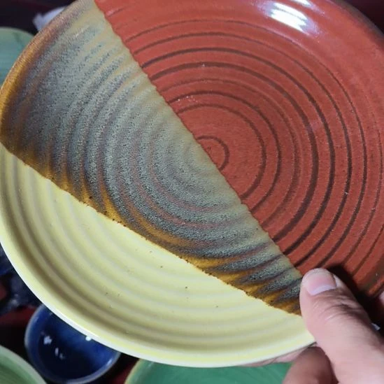 瓷片磁州窑五厂盘碗壶杯有瑕疵