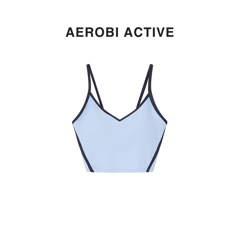 AEROBI ACTIVE运动文胸夏季跑步防震聚拢瑜伽吊带2442