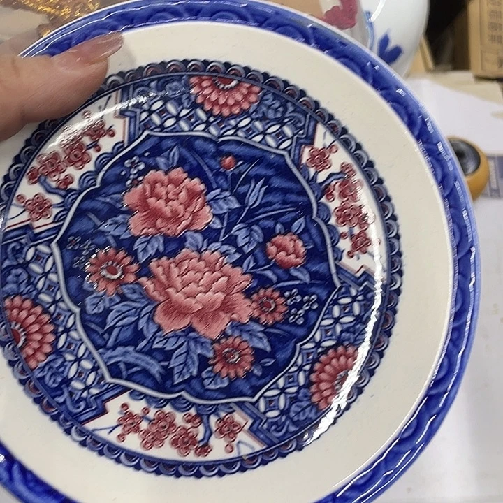 谷***9摆件老讷精品盘子