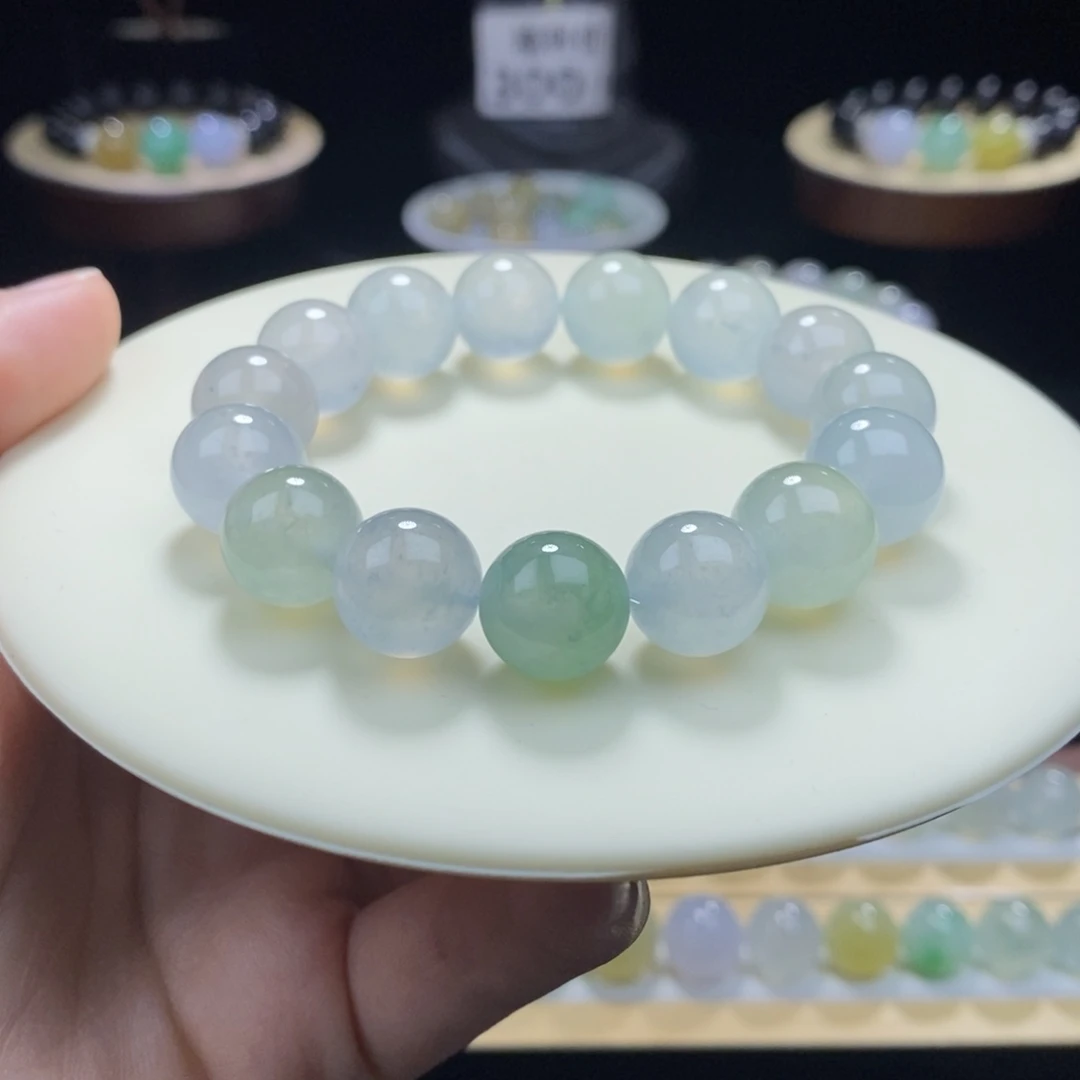 散珠翡翠卡12绾纱