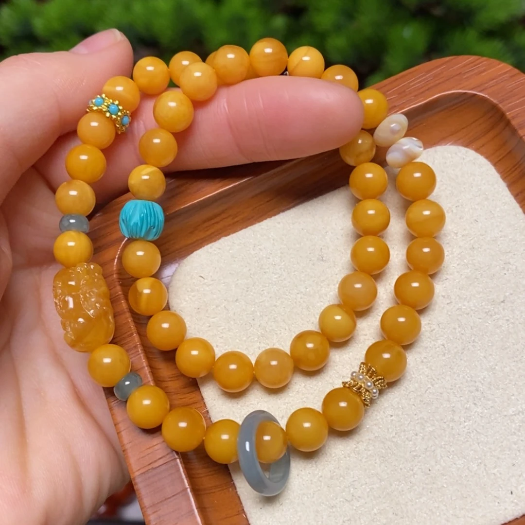 【闪购商品】手链蜜蜡未镶嵌手串