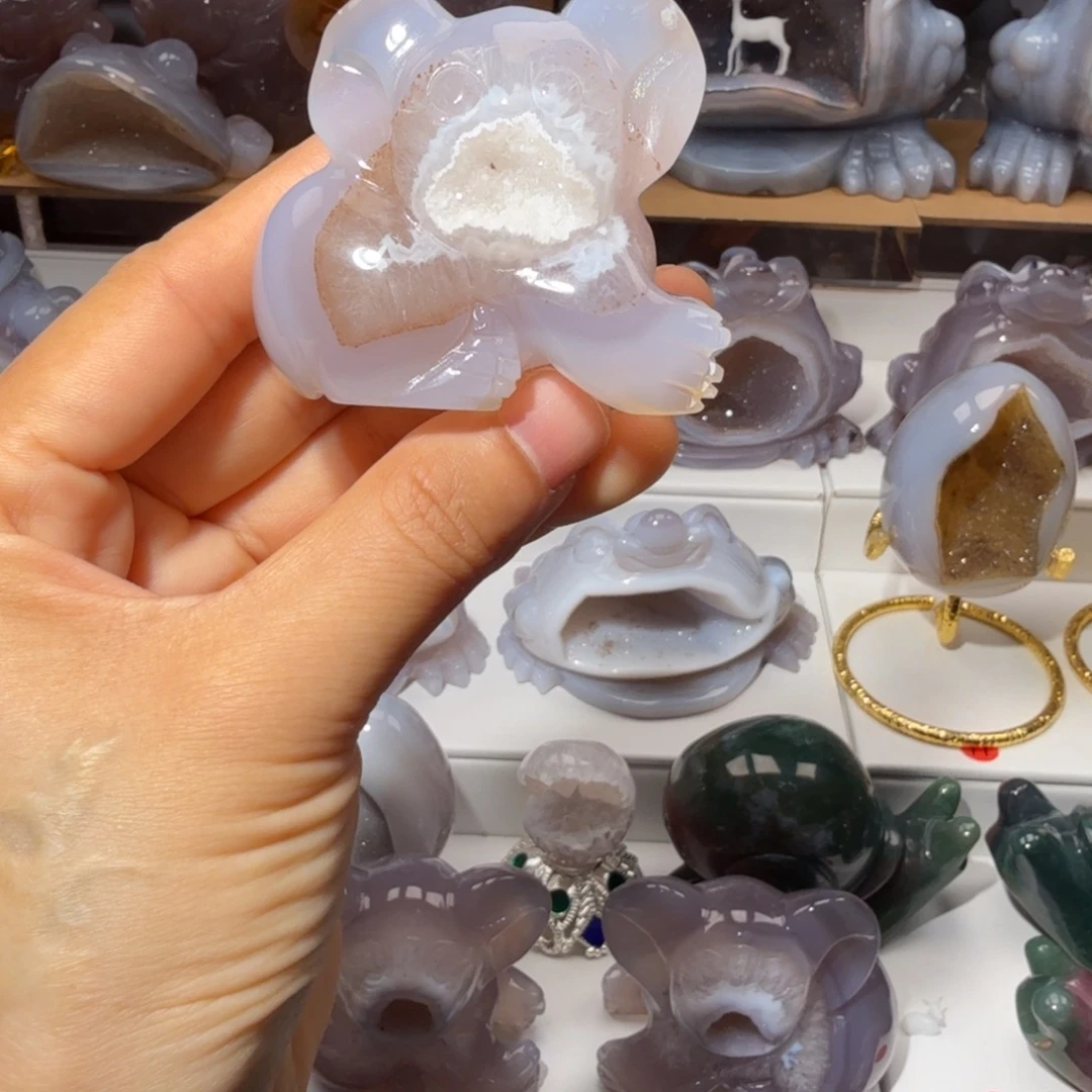 玛瑙/玉髓未镶嵌摆件