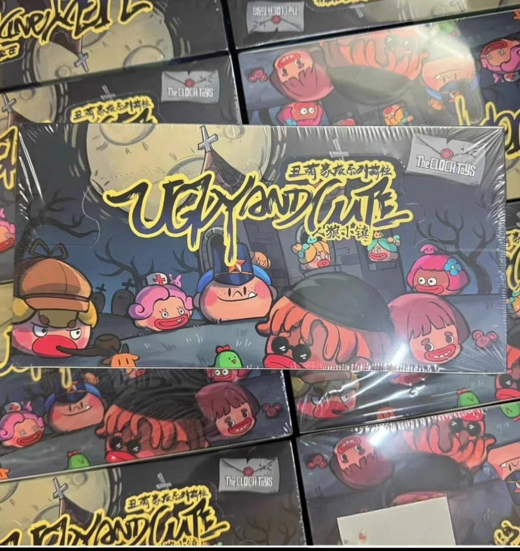 丑萌家族第三代狼人小镇潮玩盲盒手办