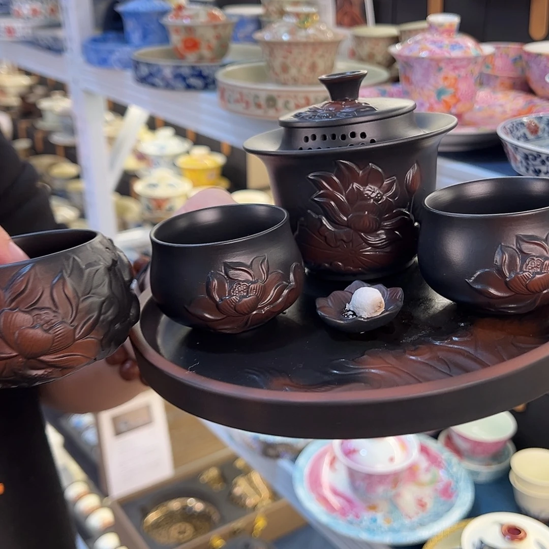 盖碗很漂亮我很喜欢