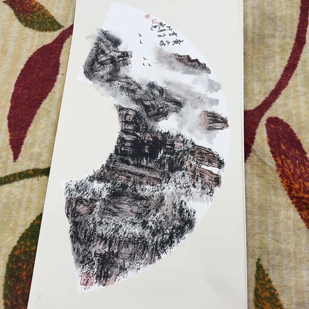 国画66.33卡纸画哈哈哈哈