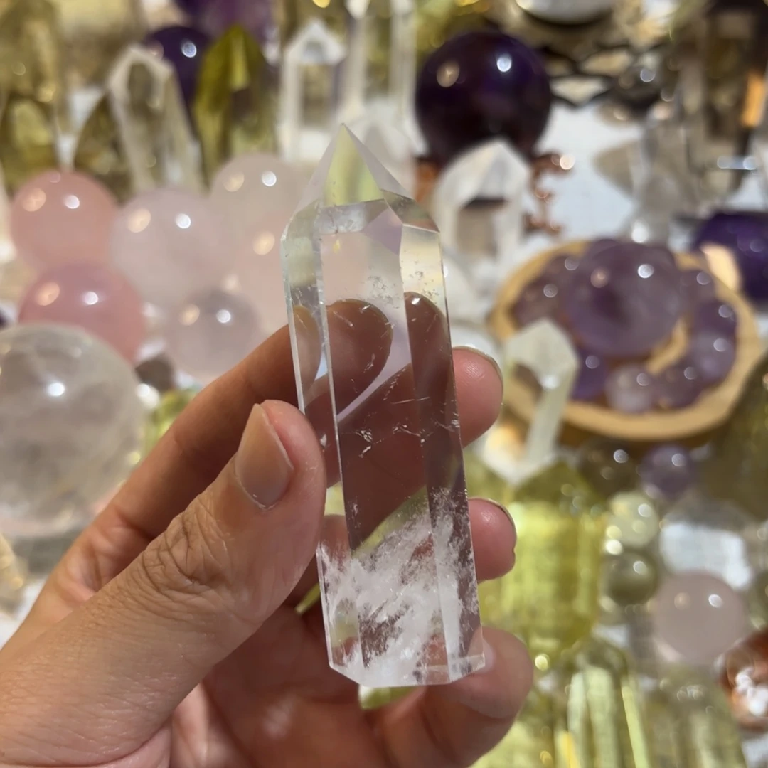 未镶嵌水晶珠宝半成品