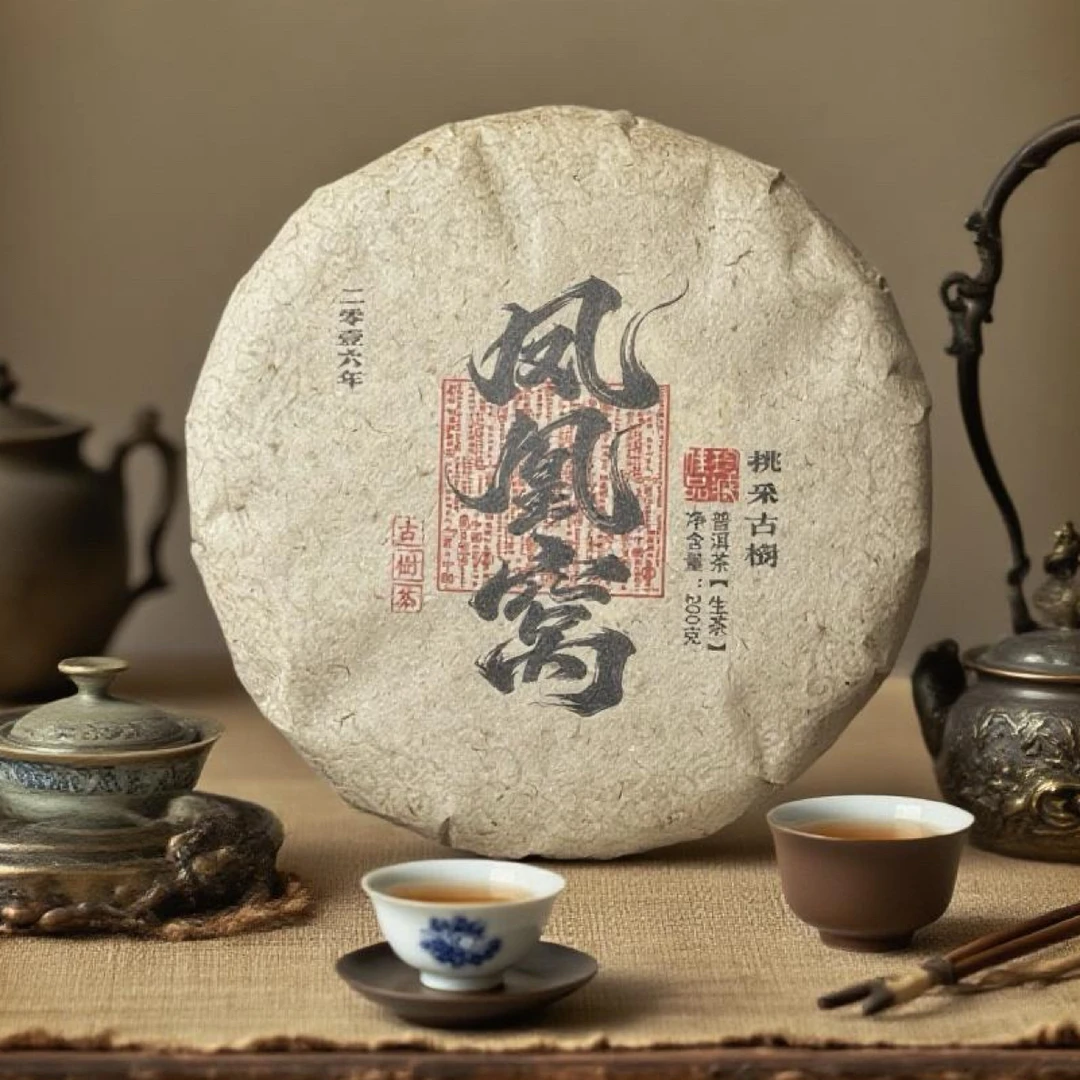 【高货纯料】2016年挑采凤凰窝200克普洱生茶饼