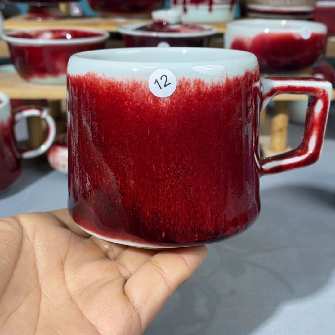 瓷片纯手工制作……微微瑕