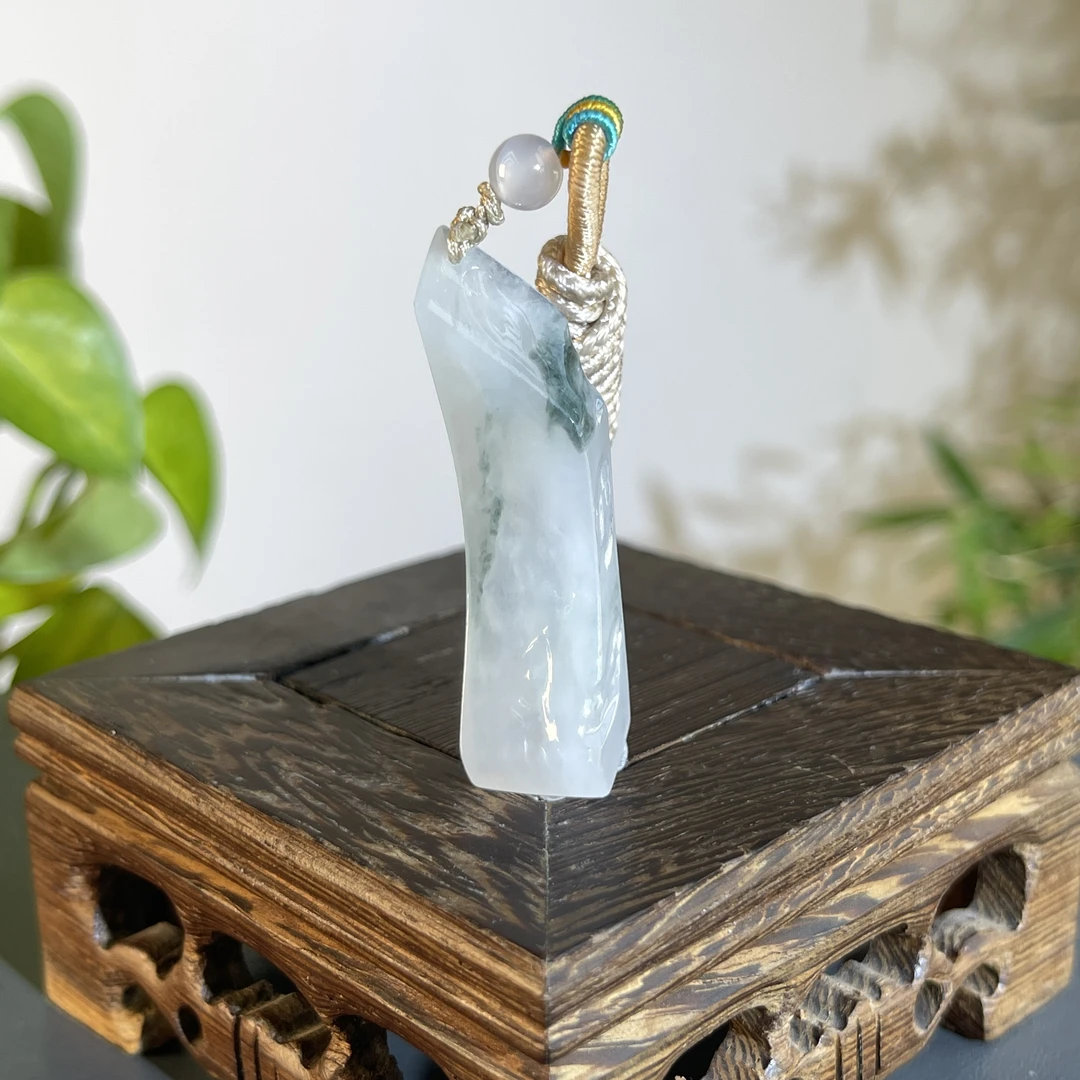 JTA18-012  精品天然翡翠A货原石吊坠