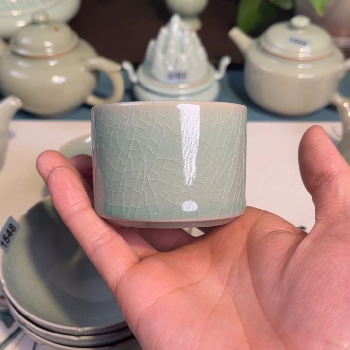 芳***茶瓷杯子青鸾汝瓷汝州发货5