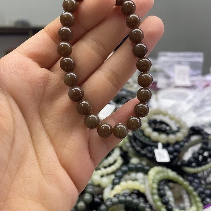 和田玉未镶嵌手串