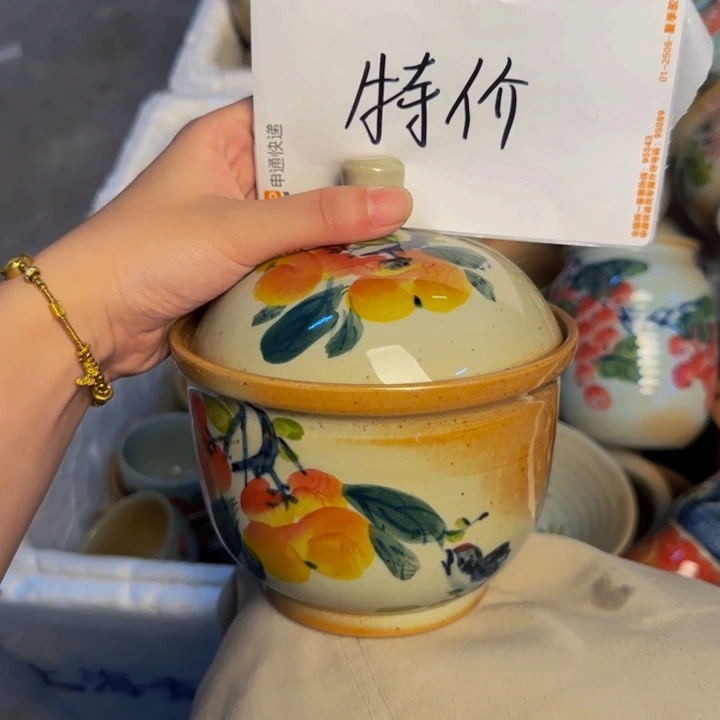 瓷片景德镇陶瓷手工手绘