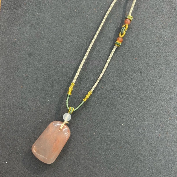 桃花酿无事牌项链0002