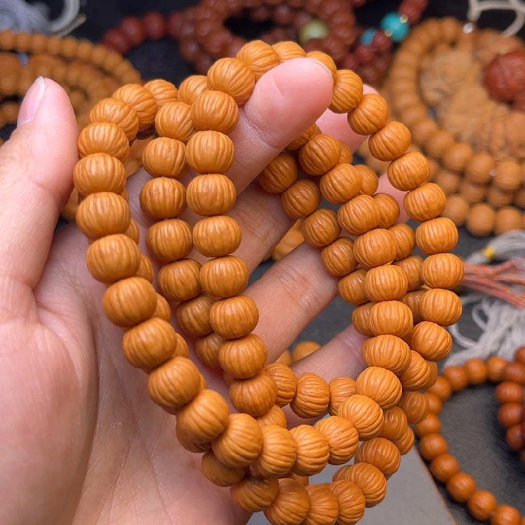 猴头核桃吊坠橙**套定向