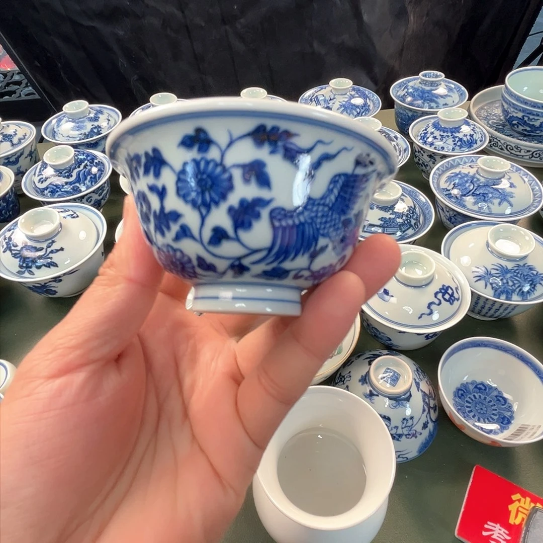 杯青花瓷器青花瓷器