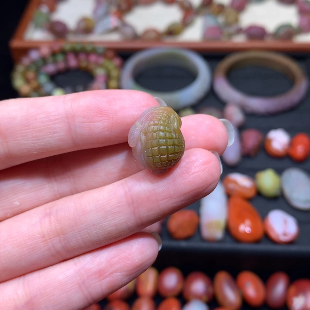 玛瑙/玉髓未镶嵌手链