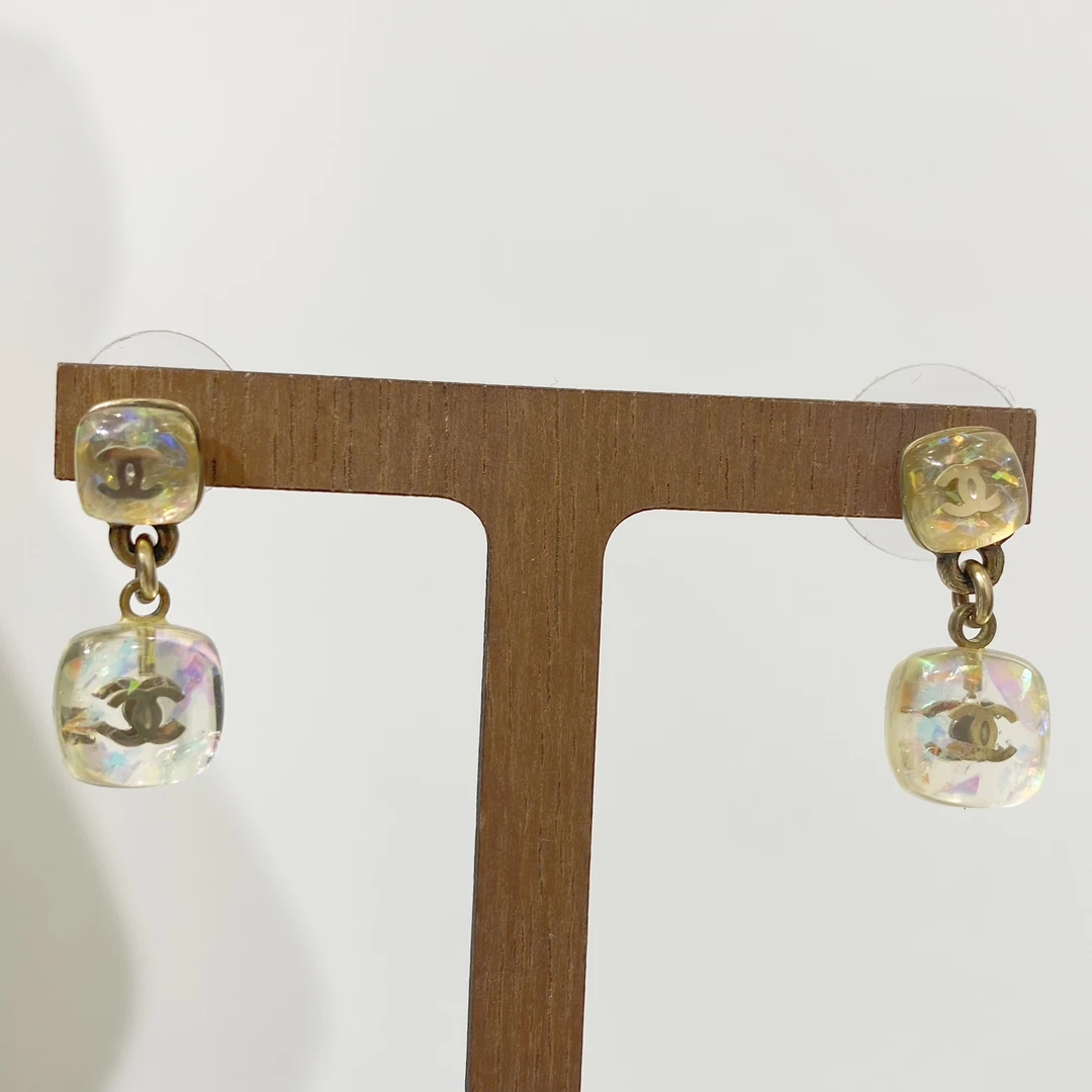 95新 Chanel/香奈儿 Chanel vintage香奈儿中古耳钉
