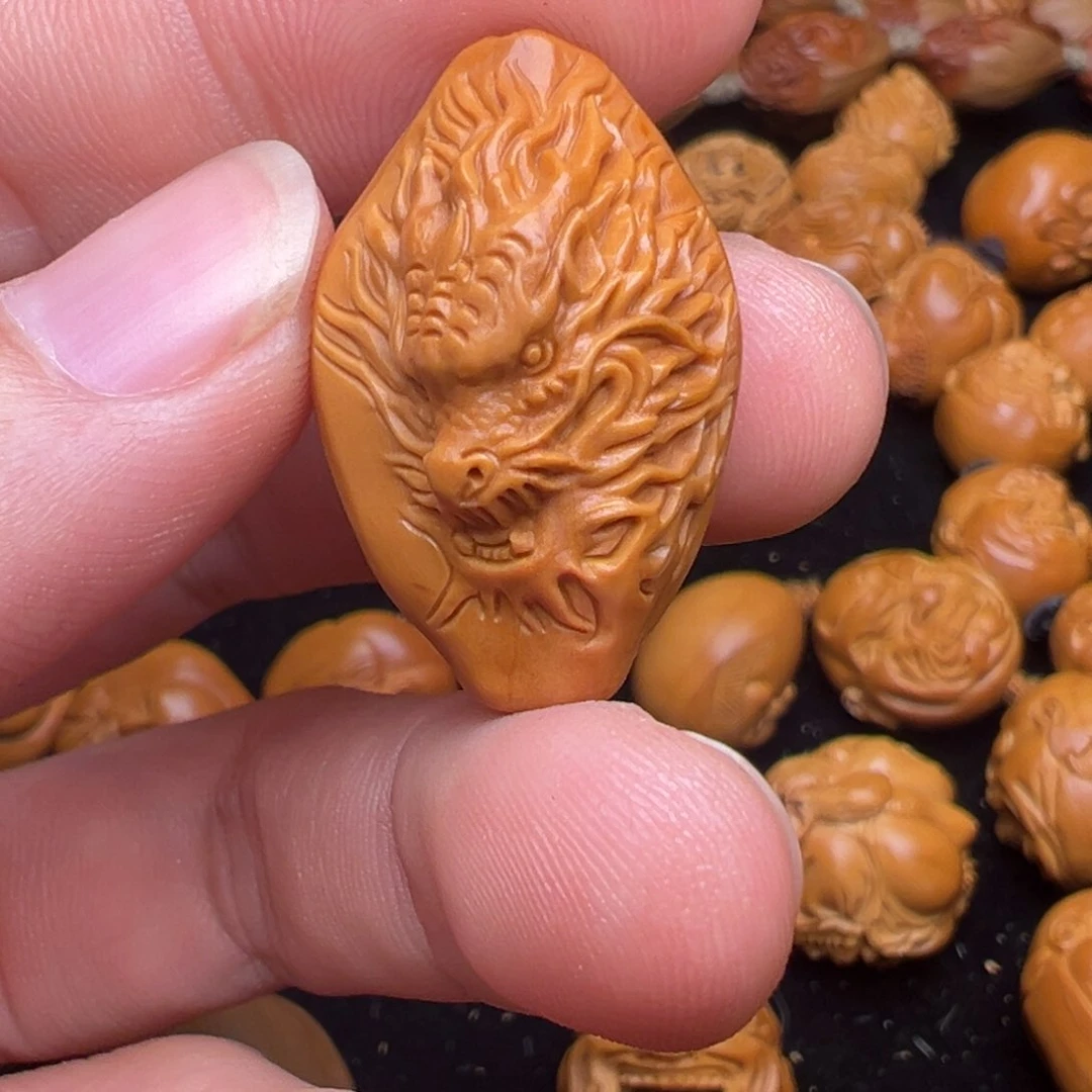 橄榄核吊坠橄榄核单籽龙马精神