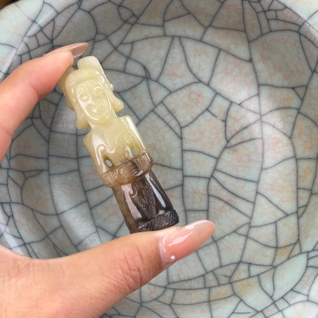 瓷片顺**水精品挂件精品挂件